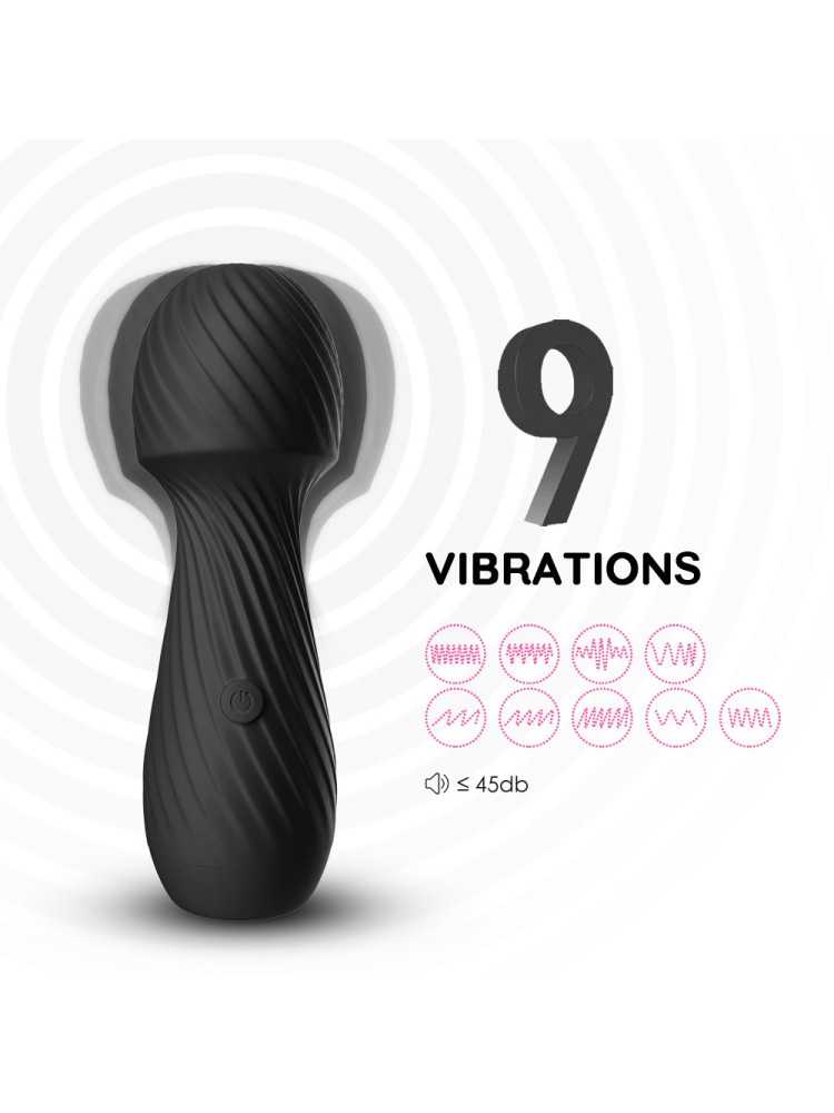 Vibromasseur Wand Massage Noir puissant – USK-W03BLK