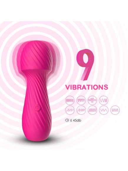 Vibromasseur Wand Massage Rose puissant – USK-W03PNK