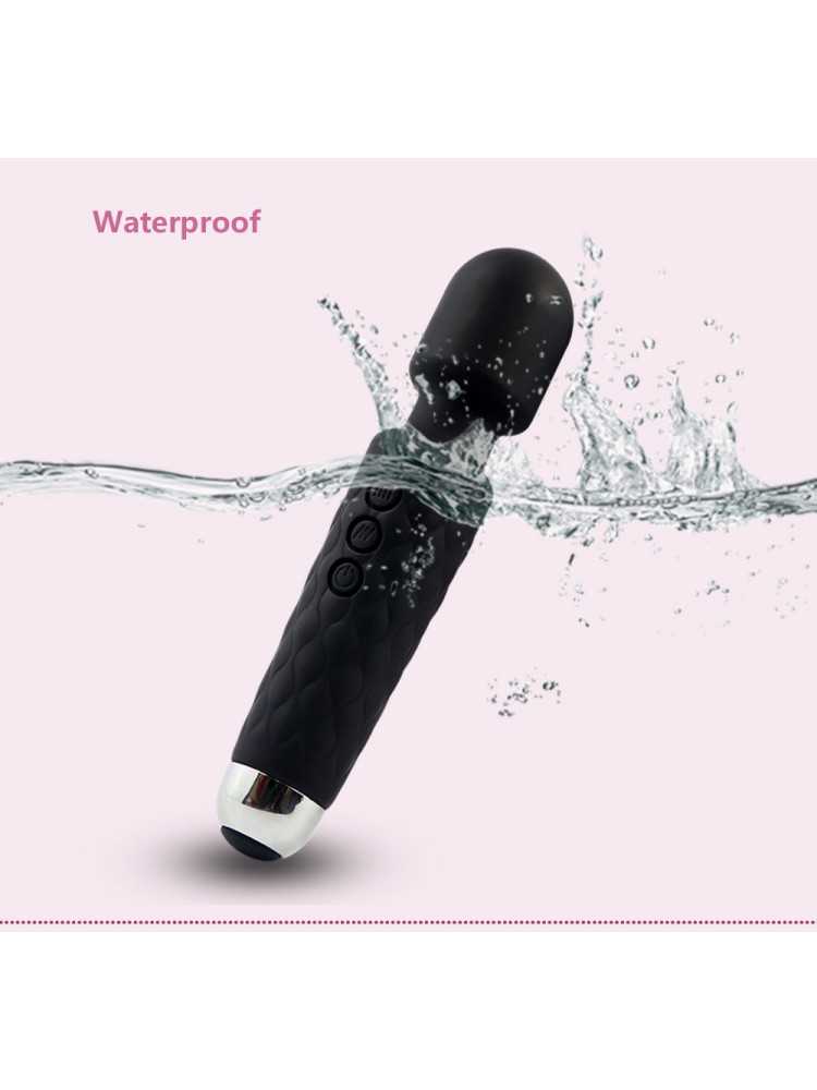 Vibromasseur Wand Noir - 20 vitesses -D03023BLK