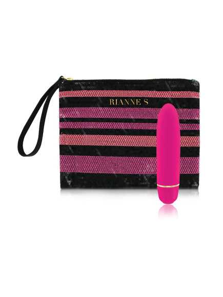 Mini vibromasseur de voyage  pour stimulation clitoridienne - E27855