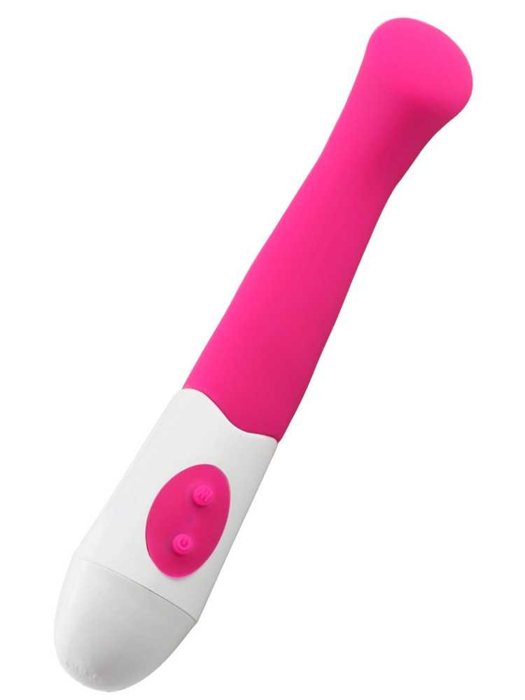 Vibromasseur rose tête plate spécial point G - CR-BOZ015PNK