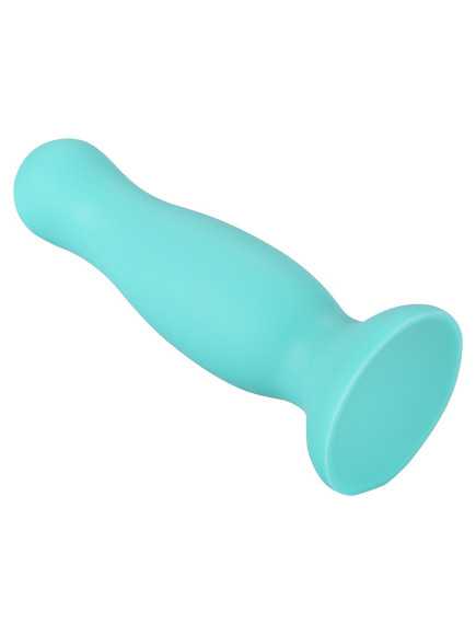 Plug anal ventouse vert pastel taille M - A-001-M-GRN
