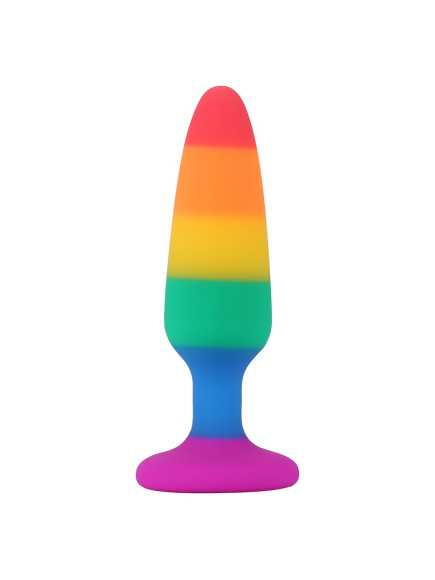 Plug anal multicouleur taille M - A-032-RAI-M