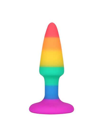 Plug anal multicouleur taille S - A-032-RAI-S