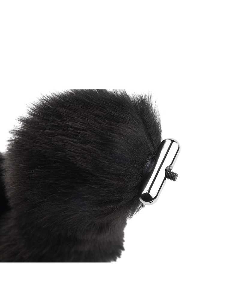 Plug interchangeable aluminium avec queue noire - RY-130-SMPJ-009