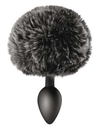 Plug anal pompon noir - CC5700910010