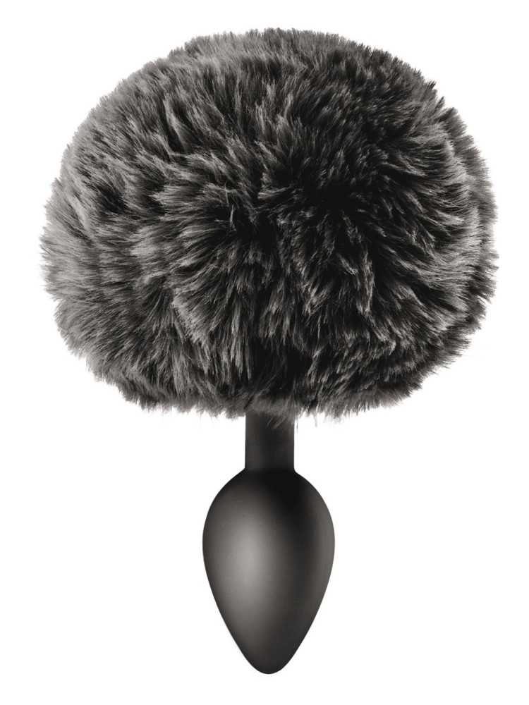 Plug anal pompon noir - CC5700910010