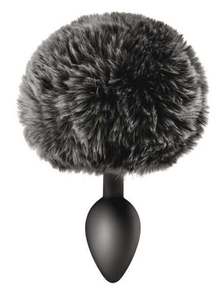 Plug anal pompon noir - CC5700910010
