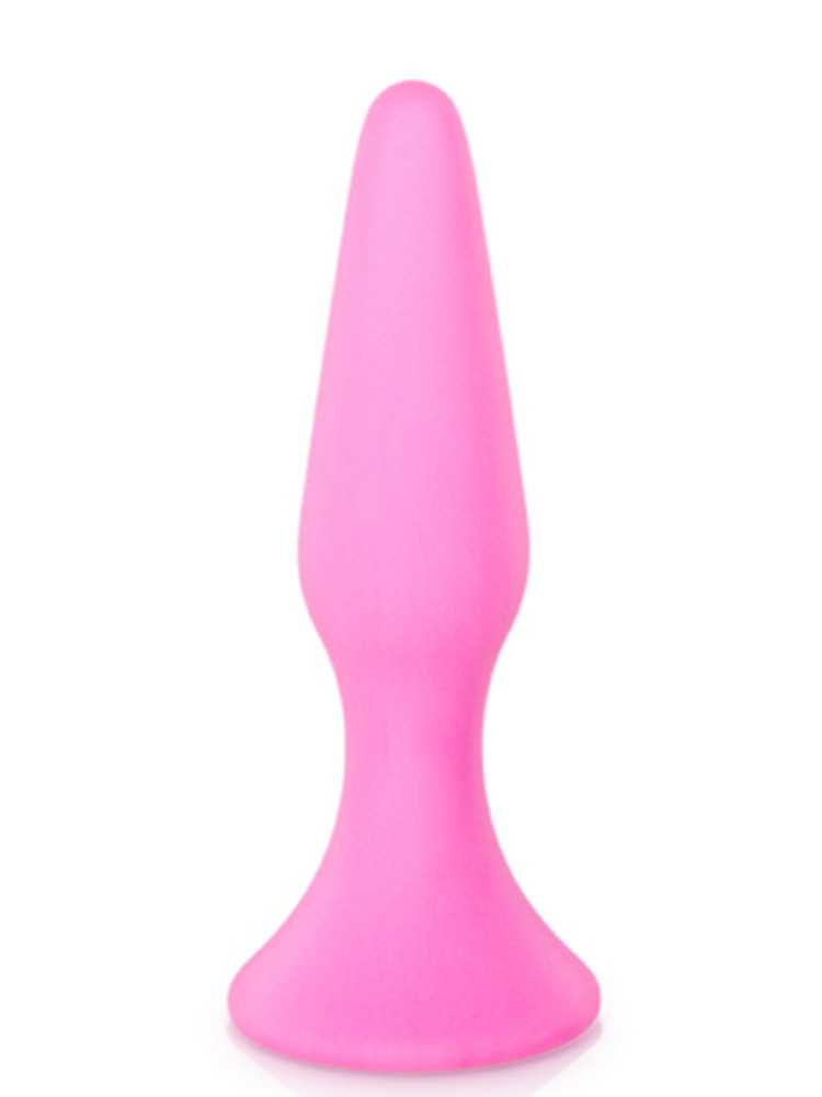 Plug anal ventouse rose moyen base large - CC5700402050