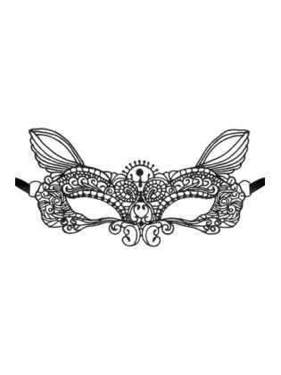 Masque souple dentelle - 100807