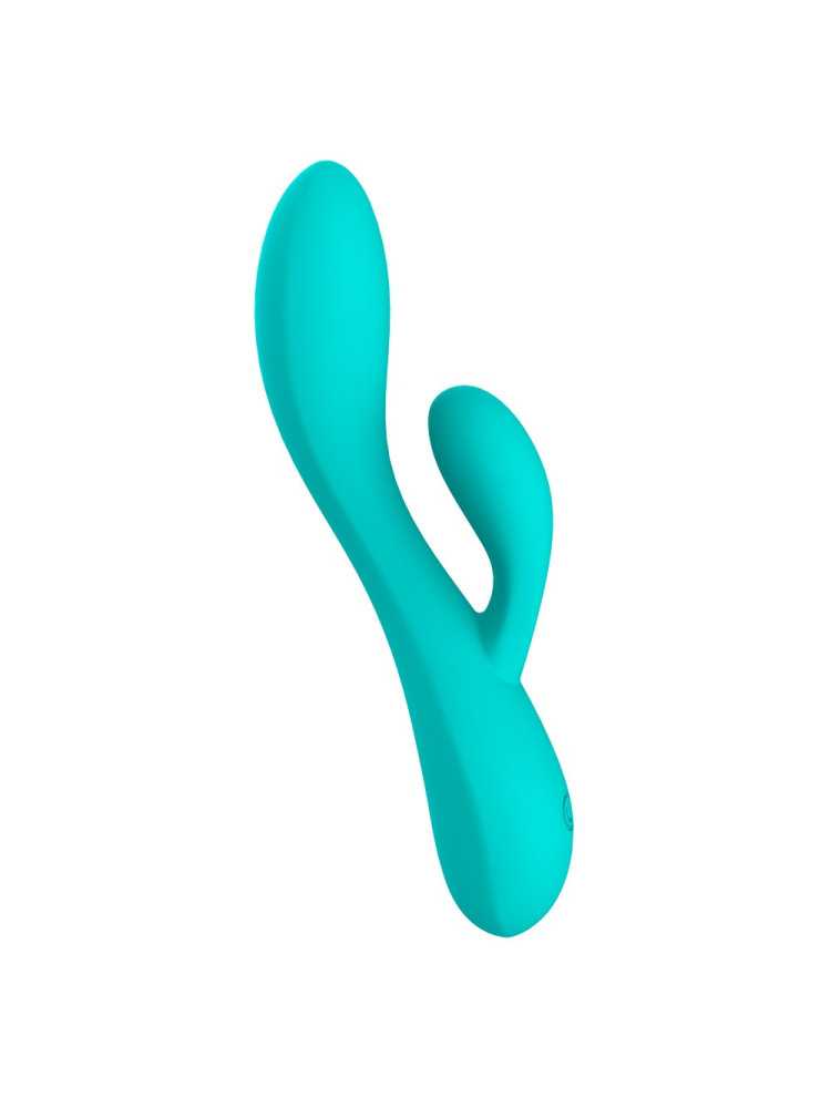 Vibromasseur rabbit USB turquoise NINA - WS-NV024TUR
