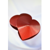 Cache-tétons en métal rouge en forme de cœur - 202000106