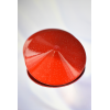 Cache-tétons en métal rouge en forme de cône- 202000104