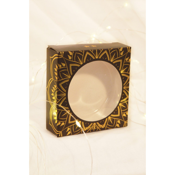 Cache-tétons en métal doré en forme de cœur - 201600106