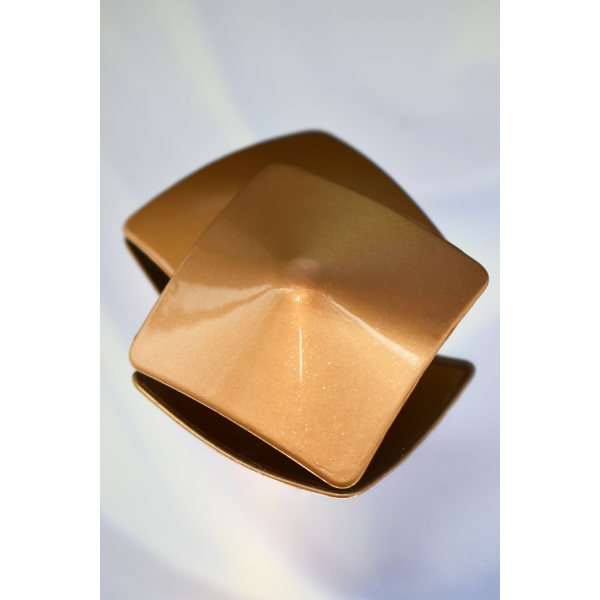 Nipples Métal doré Cache-tétons carré - 201600105