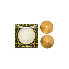 Nipples Métal doré Cache tétons en forme de cône - 201600104