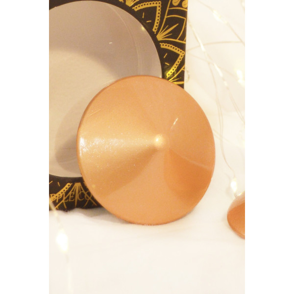 Nipples Métal doré Cache tétons en forme de cône - 201600104
