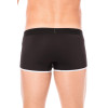 Mini Pant noir échancré avec zip - LM2003-68BLK