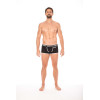 Mini Pant noir échancré avec zip - LM2003-68BLK