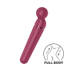 Vibromasseur wand rouge USB 60 vibrations Planet Wand-er Satisfyer - CC597844