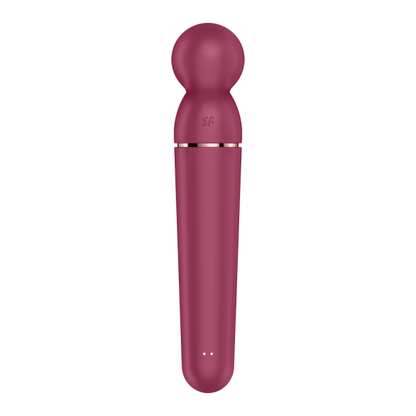 Vibromasseur wand rouge USB 60 vibrations Planet Wand-er Satisfyer - CC597844