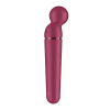 Vibromasseur wand rouge USB 60 vibrations Planet Wand-er Satisfyer - CC597844