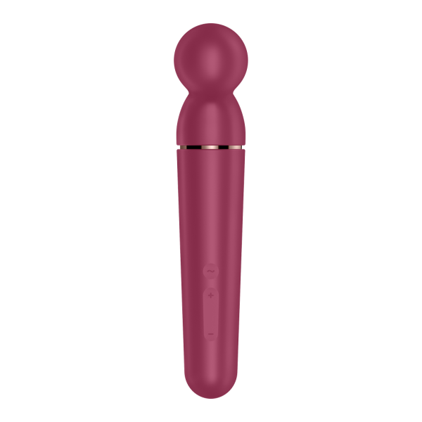 Vibromasseur wand rouge USB 60 vibrations Planet Wand-er Satisfyer - CC597844