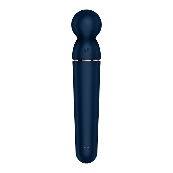 Vibromasseur wand bleu USB 60 vibrations Planet Wand-er Satisfyer - CC597845