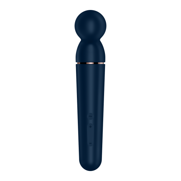Vibromasseur wand bleu USB 60 vibrations Planet Wand-er Satisfyer - CC597845