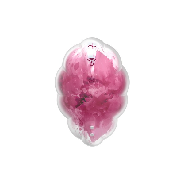 Stimulateur clitoridien par onde de pression sans contact et par vibration USB rose et blanc, Cloud Dancer Satisfyer - CC597839