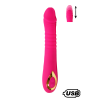 TWIST Rose, Vibromasseur va-et-vient USB en silicone médical, doté de 18 modes de stimulation - BQ586PNK