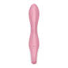 Vibromasseur gonflable G-Spot rose USB Air Pump Vibrator 2 Satisfyer