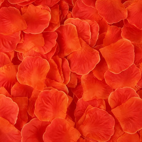 "Sachet de 100 Pétales de Rose Rouge en Soie pour une Décoration Sensuelle - 100610RED