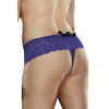 Boyshort en Dentelle avec Nœud en Satin - Séduisez en Toute Féminité - DG7177X