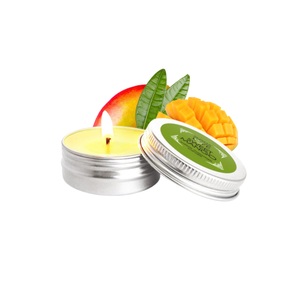 "Mini bougie de massage à la mangue 30 ml" - SEZ069
