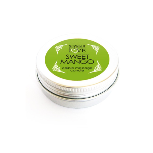 "Mini bougie de massage à la mangue 30 ml" - SEZ069