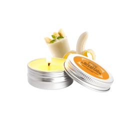 "Mini bougie de massage Milkshake banane 30 ml." - SEZ073