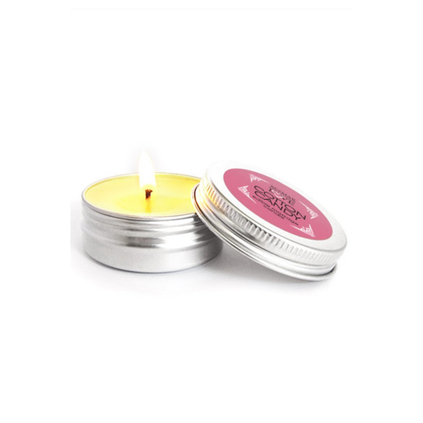 "Mini bougie de massage à la barbe à papa, 30 ml." - SEZ071