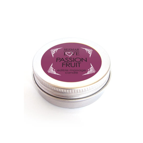 "Mini bougie de massage au fruit de la passion, 30 ml." - SEZ067