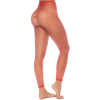 2 en 1 Top ou pantalon en résille rouge - MAL1120RED