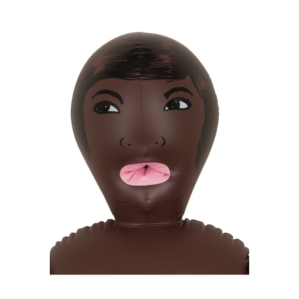 Poupée gonflable 3 orifices couleur noir - R511315