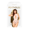 Body en dentelle blanche "Toxic Powder" Penthouse - Lingerie Sensuelle