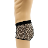 Boxer en résille imprimé léopard gris - LM2501-67GREY
