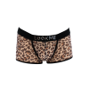 Boxer en résille imprimé léopard - LM2501-67LEO