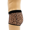 Boxer en résille imprimé léopard - LM2501-67LEO