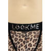 Boxer en résille imprimé léopard - LM2501-67LEO