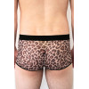 Boxer en résille imprimé léopard - LM2501-67LEO
