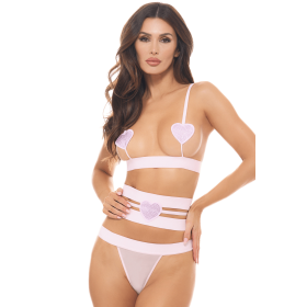Ensemble 3 pièces rose pastel - REN53051-FTRL