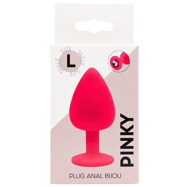 Plug bijou rose Large PINKY - RY-069PNK