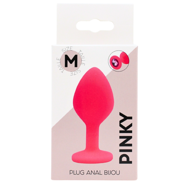 Plug bijou rose Medium PINKY - RY-068PNK